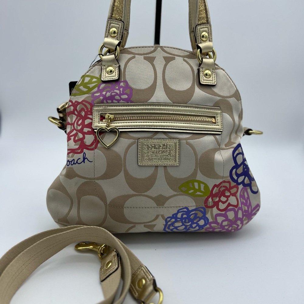Authentic New without Tags Coach Poppy Purse!Beautiful floral print!